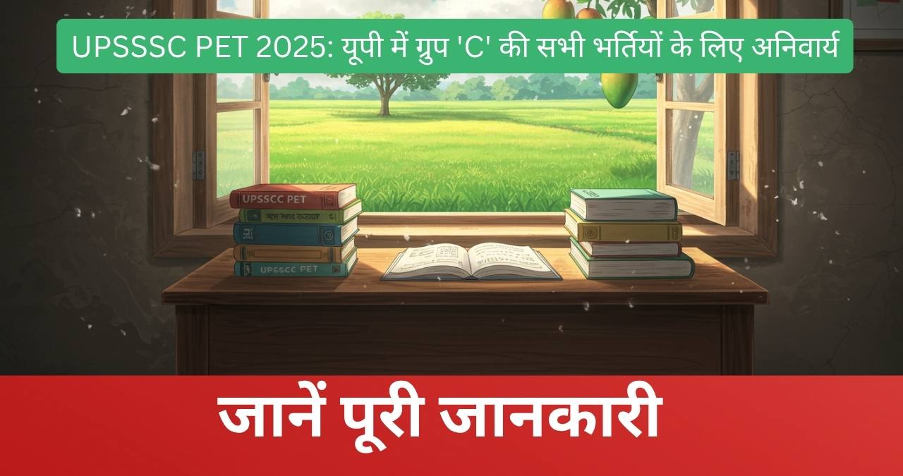 Image of UPSSSC PET 2025 Notification